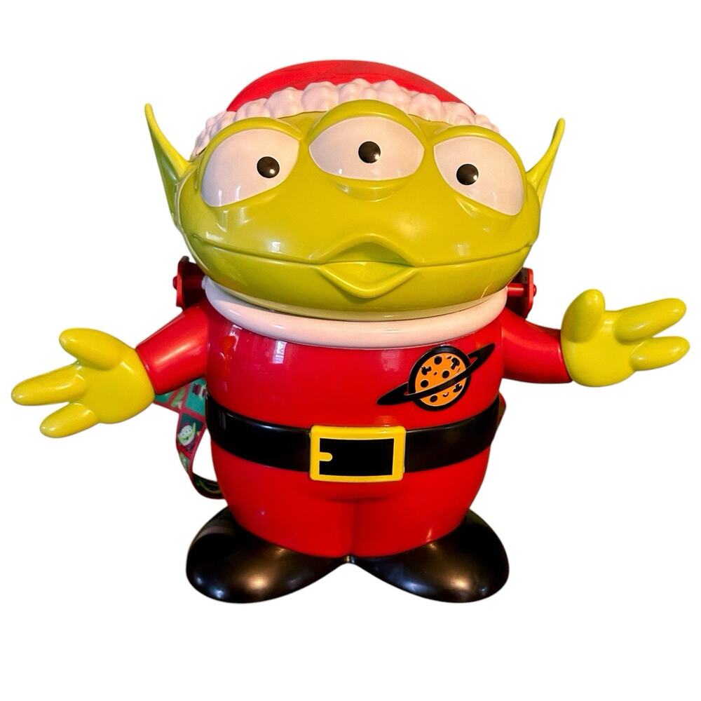 Disney Parks Toy Story Alien Holiday Santa Suit Popcorn Bucket